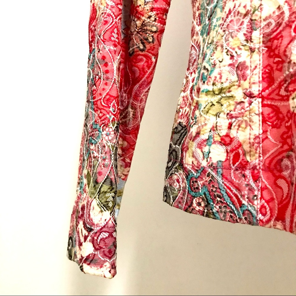 Analogy Jacket Button Down Size Medium - image 5